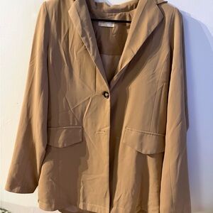 Altar'd State Camel Tan Women's Blazer